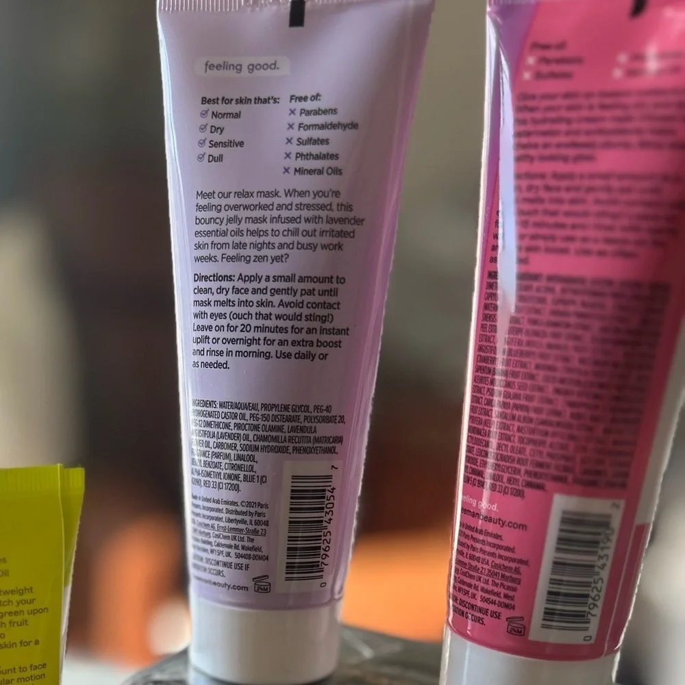 New Skincare Bundle Freeman and Andalou Face Mask Set